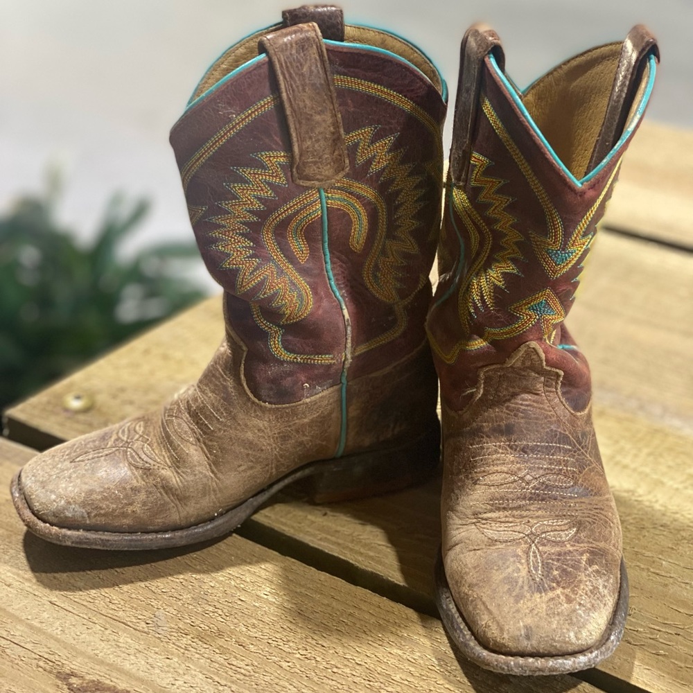 Anderson bean size 12 boys cowboy boots